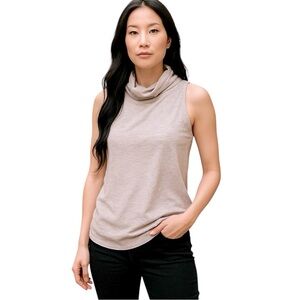 Free People We The Free Summer Thing Pale Pink Cowl Neck Sleeveless Top …